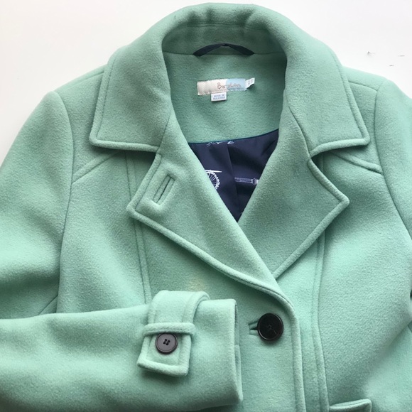 Coats | Boden Woolblend Mint Pea Coat 